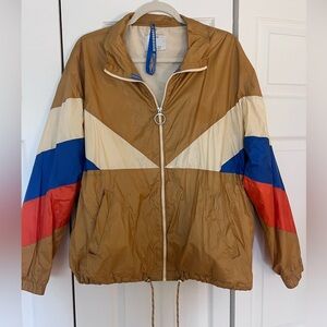 Retro Inspired Windbreaker Jacket